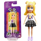 Polly Pocket Accessories Doll Set 9 Cm Trendy Outfit & Mini Dolls Mattel Toy