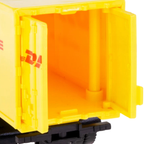 Daffi MAN DHL Germany Delivery Truck 1:64 Scale Yellow Diecast Model Lorry Toy