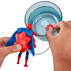 Marvel Spider-Man Web Splashers 4 Inch Action Figure Water Blaster Backpack Toy 4+