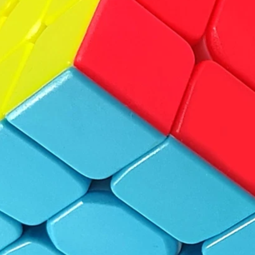 3x3 Speed Cube Magic Puzzle Toy Stickerless Smooth Fast Turning Cube for Kids Adults
