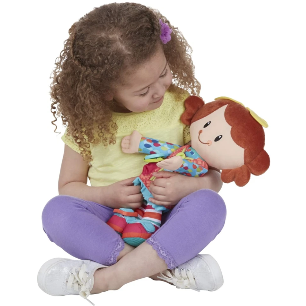 Playskool Classic Dressy Bessy Plush Toy for Toddlers Girls Dressing Skills 2+