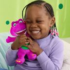 Barney's World Barney Plush Soft Cuddly Toy 8 Inch Character Stuffed Animal Ages 2+