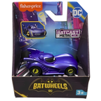 BATWHEELS Batcast Metal 1:55 Scale Die Cast Vehicle Official Fisher Price Batman Toy Car for Kids & Collectors