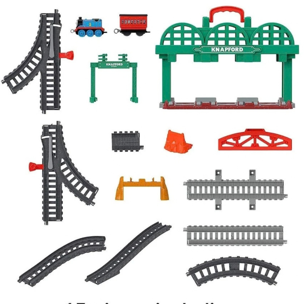 Thomas & Friends Knapford Station Push Along Train Track Playset Kids Toy 3+