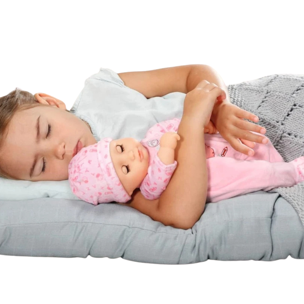 Baby Annabell Little Annabell Doll 36cm with Soft Body, Sleeping Eyes, Bottle, Hat and Romper