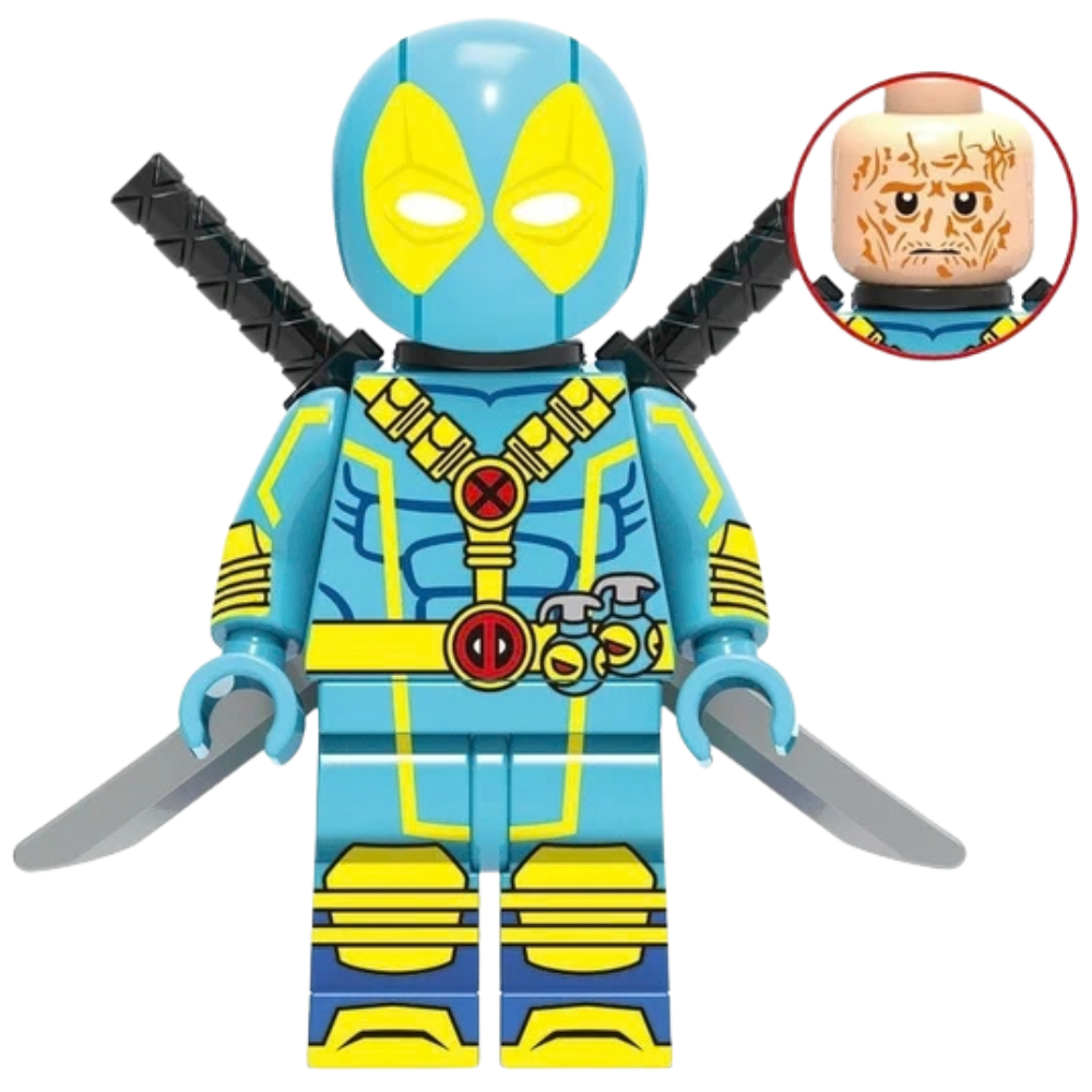 Deadpool 8PCS Mini Figures Building Blocks Set Marvel Superhero Collectible Toys UK
