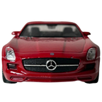 Welly Mercedes-Benz Sls Amg Red Diecast Sports Car Model Toy 1:43 Scale Collectible