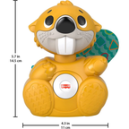 Fisher-Price Linkimals Boppin Beaver Light-Up Musical Activity Toy for Baby Play