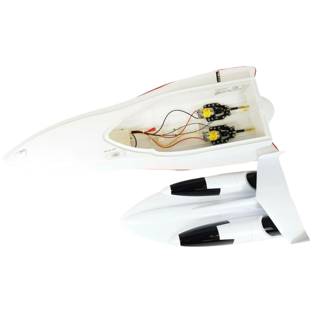 Rc Racing Yacht Boat Twin Motor 2.4ghz 15kmh Remote Control Speed Boat Kids 10+
