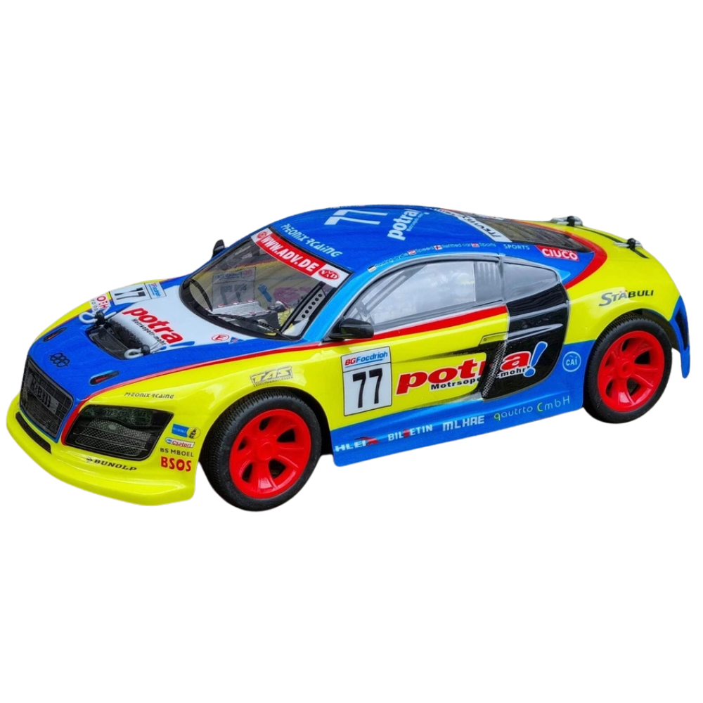 1:10 Rc Audi Quattro Rally Supra Remote Control Car Kids Toy Rwd Battery Powered Gift