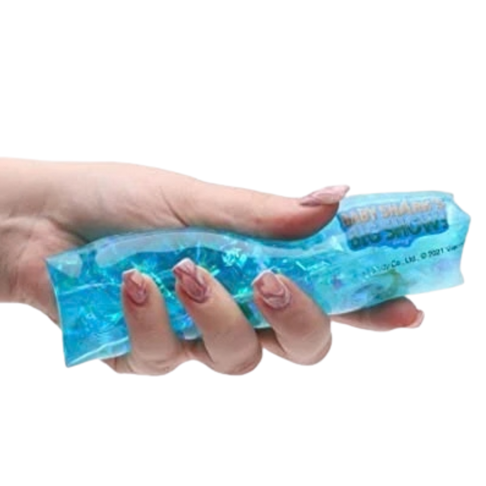 Toyland Pack of 4 Baby Shark Sensory Wiggle Water Snake Squeeze Toys 3+
