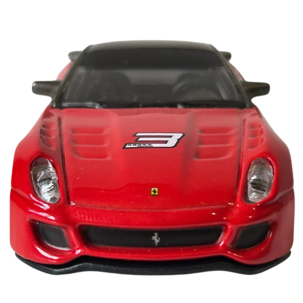 Bburago Ferrari 599XX Red Italian Racing Car 1:43 Scale Diecast Model Toy