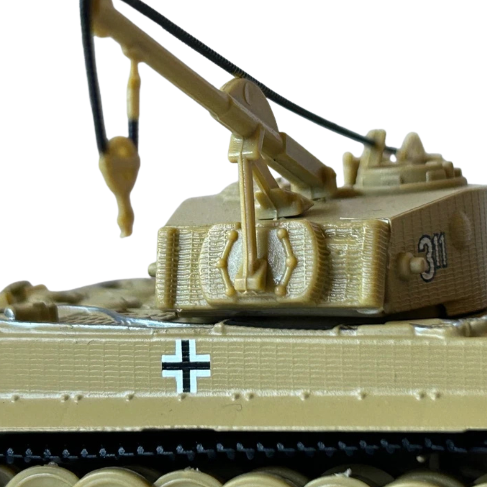 Bergepanzer Tiger 1944 German Wehrmacht Diecast Military Tank Model 1:72 Scale Collectible