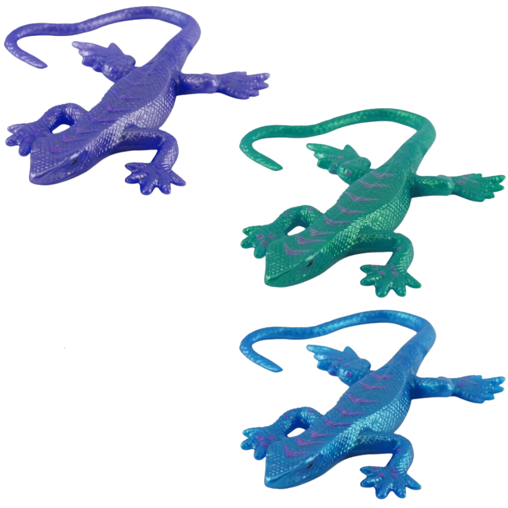 Sticky Stretchy Fidget Toys Frogs Lizards Rubber Reptile Sensory Toys Kids 3+ Years