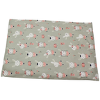 Baby Pillowcase 40x60cm 100% Cotton Zipped Pillow Cover Jungle Floral Print