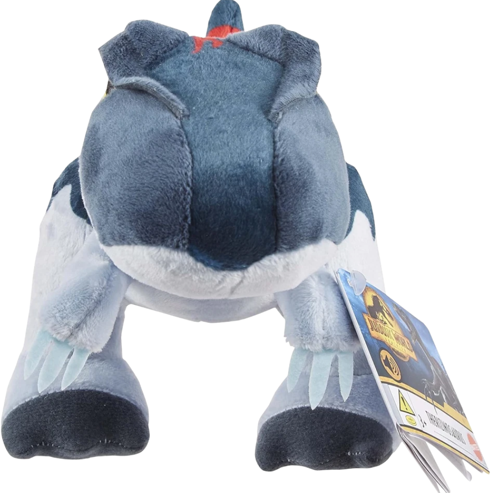 Jurassic World Dominion Therizinosaurus Plush Dinosaur with Sound 9-Inch Soft Toy for Kids
