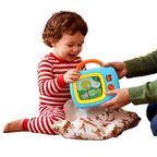 My First TV Baby Musical Toy Safari Animals Rotating Screen Wind Up Lullaby Sensory Play