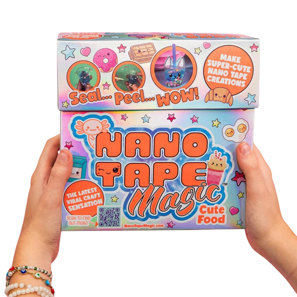 Nano Tape Magic Classic Cute Food Arts & Crafts Kit Kawaii Diy Sensory Craft Set for Children