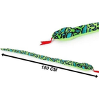 Toyland Giant 170cm Plush Snake Two-Toned Cuddly Reptile Toy Draught Excluder Green Xl Toy