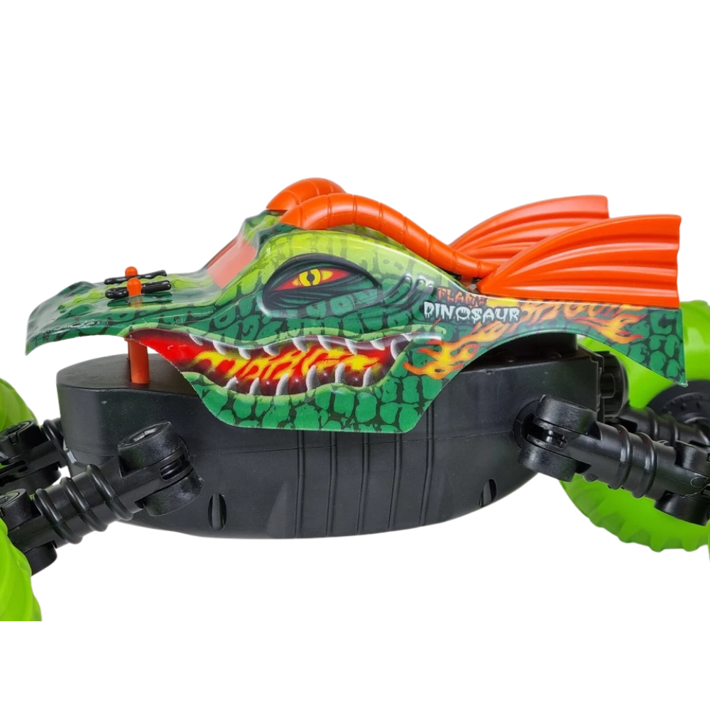 Remote Control Transforming Dinosaur Truck Rc 4wd 2.4ghz Kids Gift Toy Age 8+ Uk Car Set