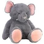 40 Inch Jumbo Elephant Plushie Giant Teddy Soft Stuffed Animal Toy for Boys and Girls