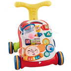 Unisex 2-In-1 Baby Walker and Interactive Entertainment Game Table for Growing Babies