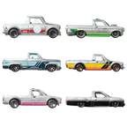 Hot Wheels Zamac Pickup Truck 6-Pack Die-Cast Cars Metal Vehicle Collection 3+