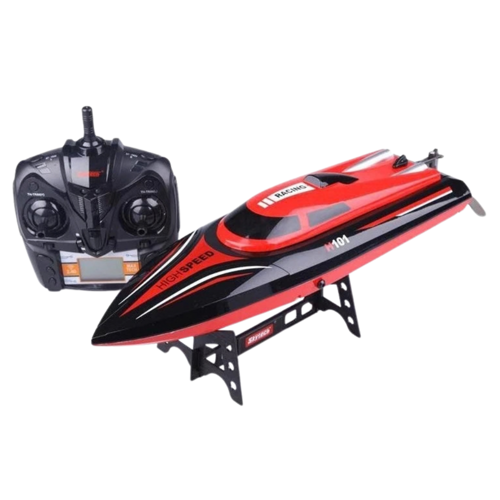 Remote Control Racing Boat RC H101 2.4GHz 25km/h High Speed 150m Range 14+