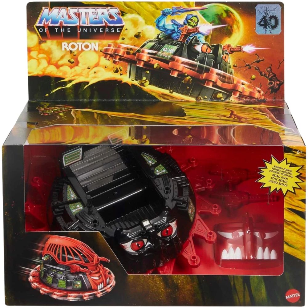 Masters of the Universe Origins Roton Vehicle with Sounds Accessories Toy Ages 6+