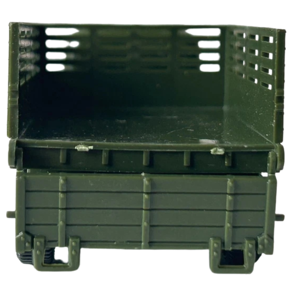 Military Army Transporter Lorry Truck Diecast Model Toy with Moving Parts 1:64 Scale