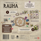 Rauha Board Game Strategic World Building Strategy Game Family Tabletop 10+