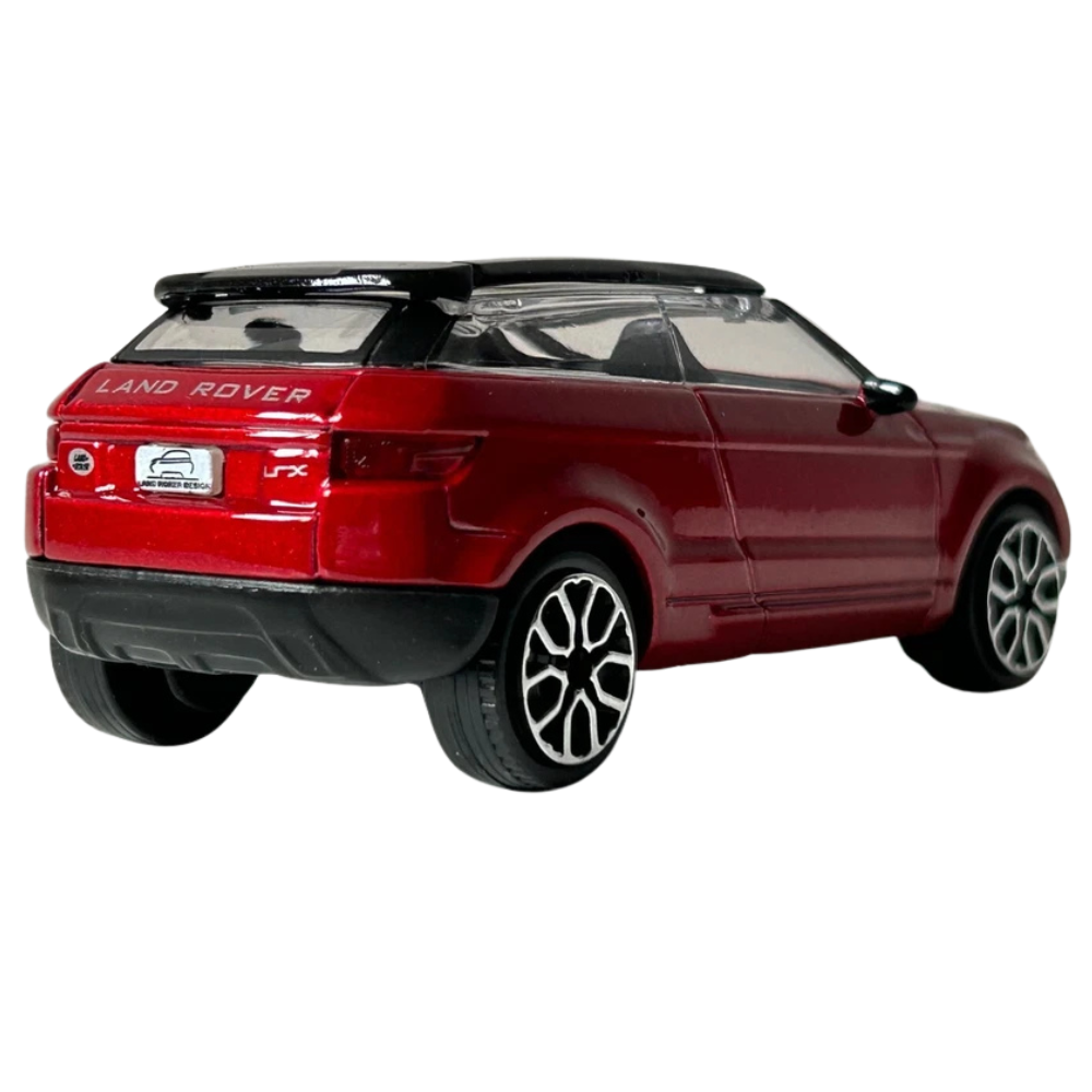 Bburago Land Rover Concept British Sports Car Red 1:43 Scale Diecast Model Toy