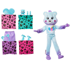 Barbie Cutie Reveal Care Bears Dream Bright Bear Series 2 Doll with 10 Surprises Kids Toy