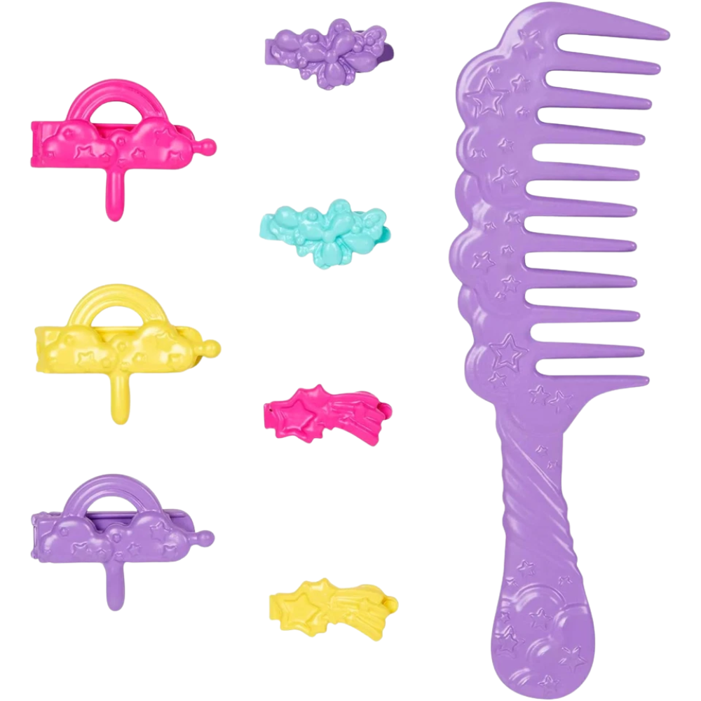 Barbie Dreamtopia Twist 'N Style Fantasy Braid Doll Rainbow Hair Accessories