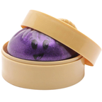 Toyland Shiny Purple Squishy Bao Dumpling Sensory Fidget Toy with Steamer Box