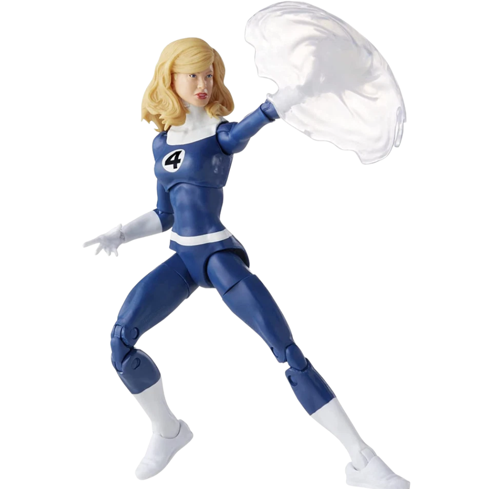 Marvel Fantastic Four Legends Series Invisible Woman 6-Inch Retro Action Figure