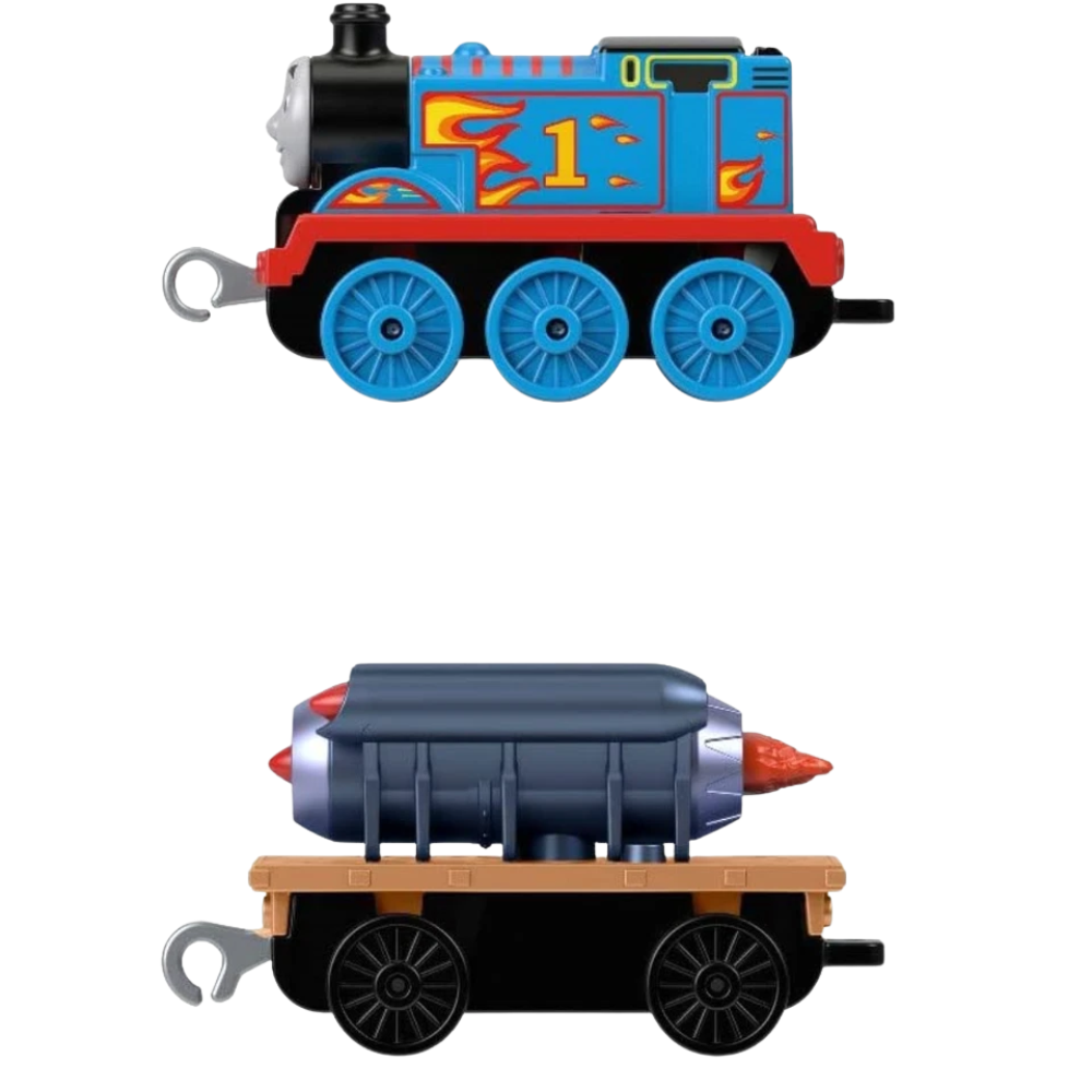 Thomas & Friends Pushing Locomotive Character Rocket Thomas Toy Train Kids Collectible