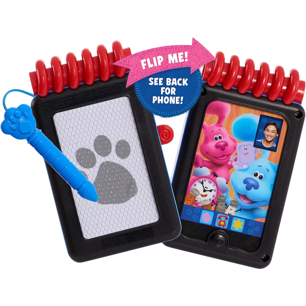 Blue's Clues & You Handy Dandy Notebook Interactive Learning Toy with Lights & Sounds