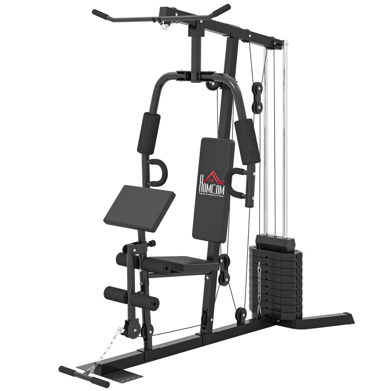 Home Gym Station – Multi-Exercise Machine with 45kg Stack
