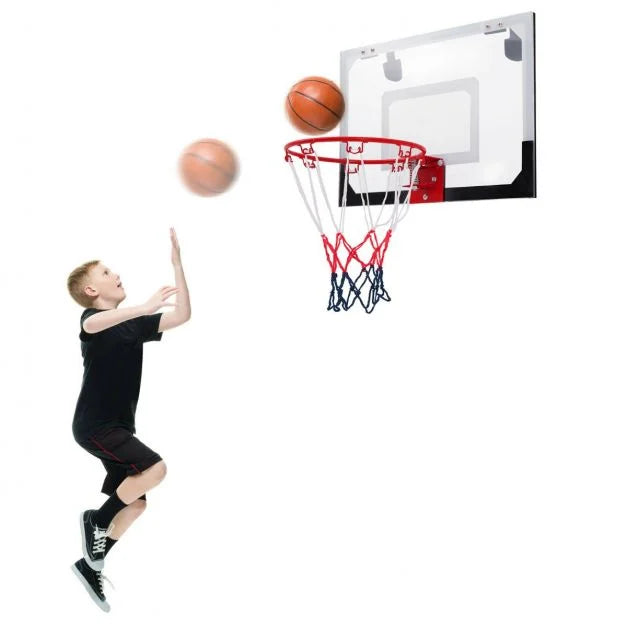 Shatterproof Mini Basketball Hoop for Kids, Teens, and Adults