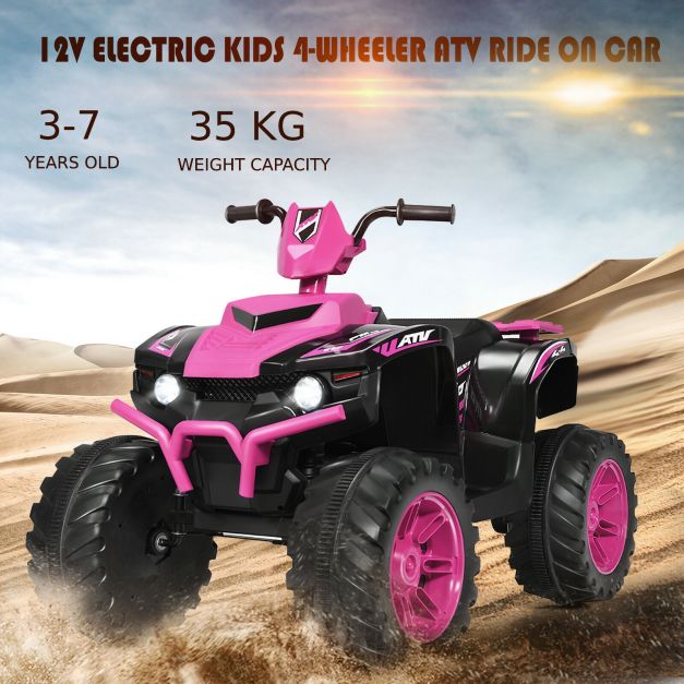 12V Electric Kids Ride-On ATV / Quad Bike – Battery-Powered Fun