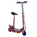 Scooter for Teens Over 7, Foldable Electric with 120W Motor – Red 12V