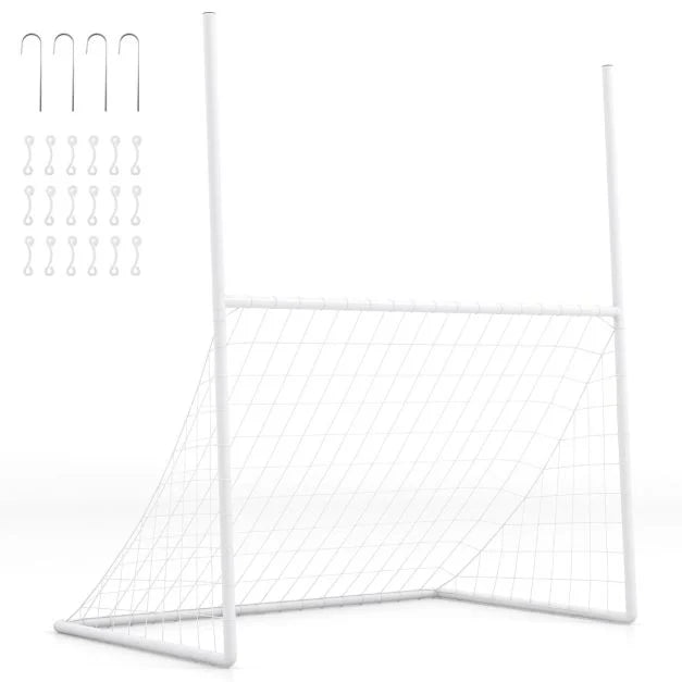 2-in-1 Football Training Set with 4 Stakes and 18 Bungee Ropes
