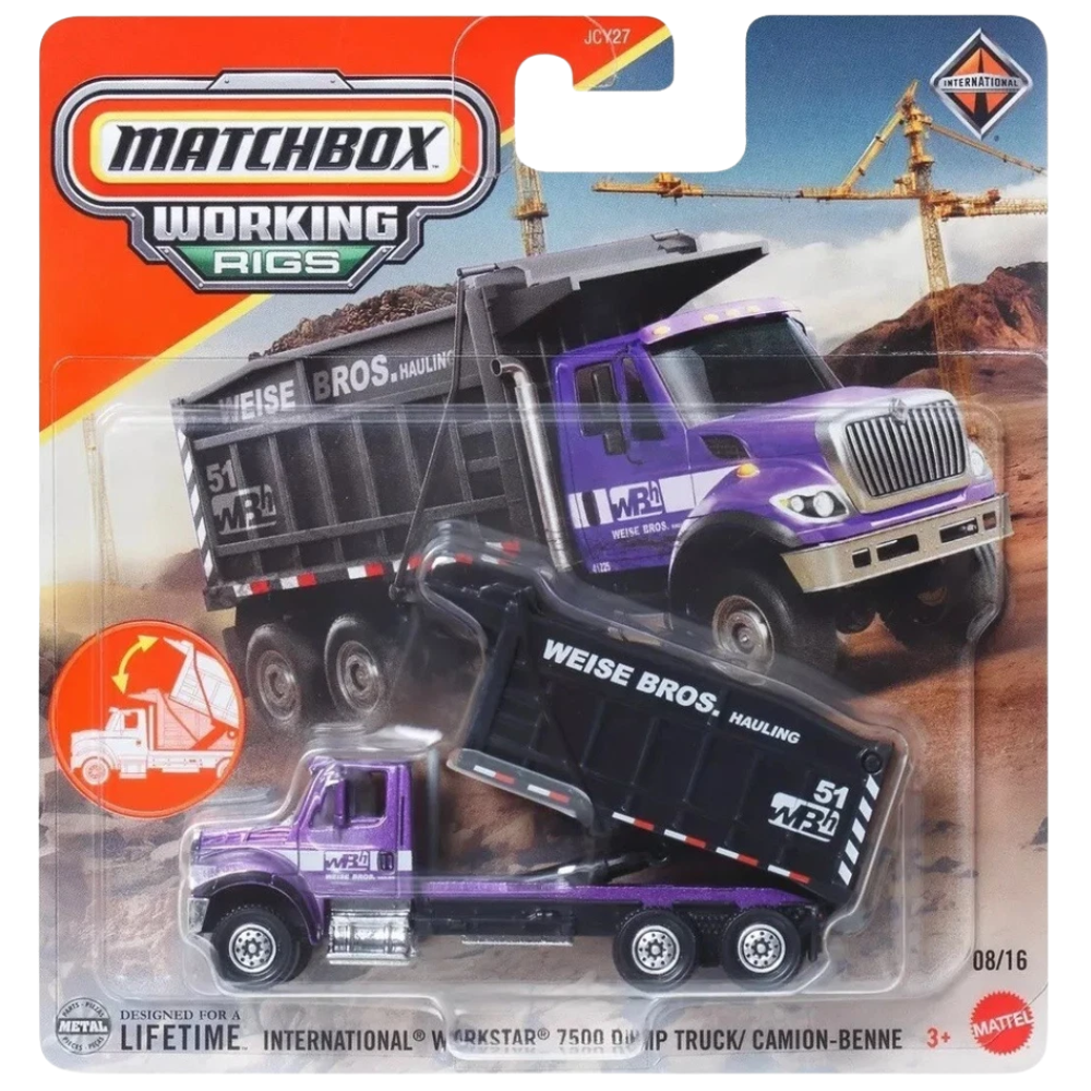 Matchbox Real Working Rigs 1:64 Die-Cast Trucks Choose Model Moving Working Rig