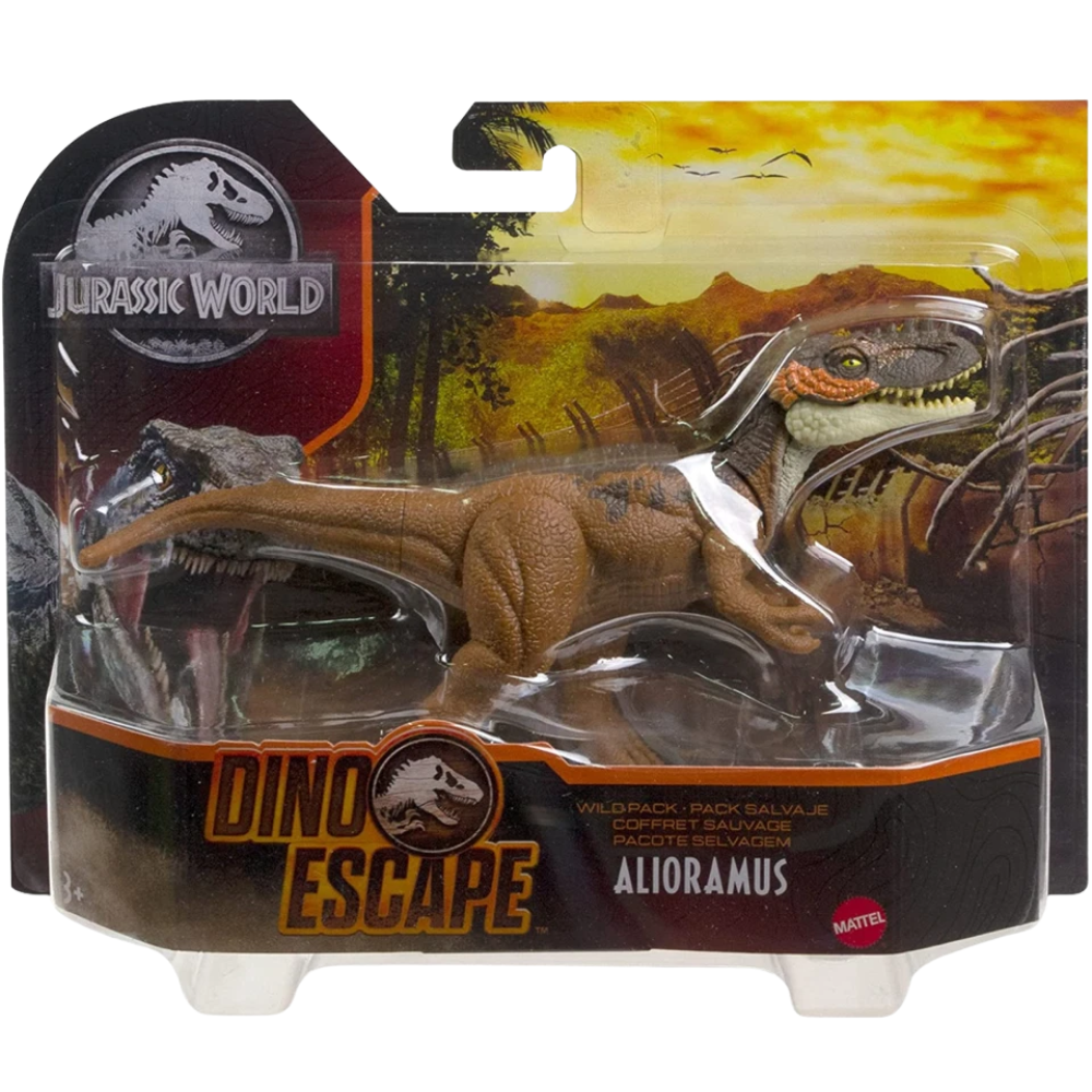 Jurassic World Dino Escape Alioramus Wild Pack Dinosaur Action Figure Attack Toy Mattel Kids