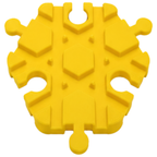 6 Way Wooden Train Track Crossing Intersection Fits Brio Lillabo Bigjigs 3D Printed Pla