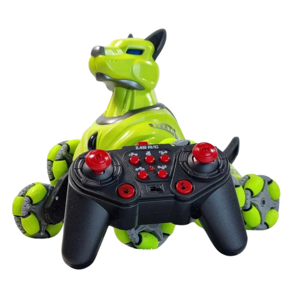 Remote Control Robot Stunt Dog Rc 8wd Drift Dancing 2.4ghz Transformer Toy Kids Gift Age 5+ Uk