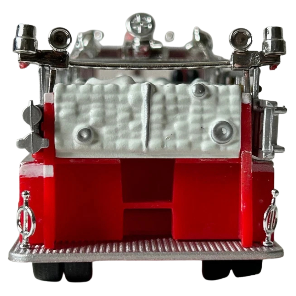 1971 Seagrave K-Type Pumper USA Fire Brigade Truck 1:64 Amercom Diecast Model