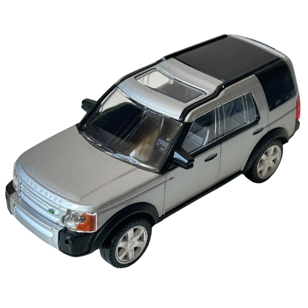 Rastar Land Rover Discovery 3 Silver 1:43 Scale Diecast Model Car Collectible Toy