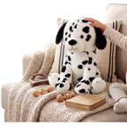 Dalmatian Puppy Soft Toy 15 Inch Sitting Teddy Stuffed Animal Cuddly Dog Pet Plush Kids Gift